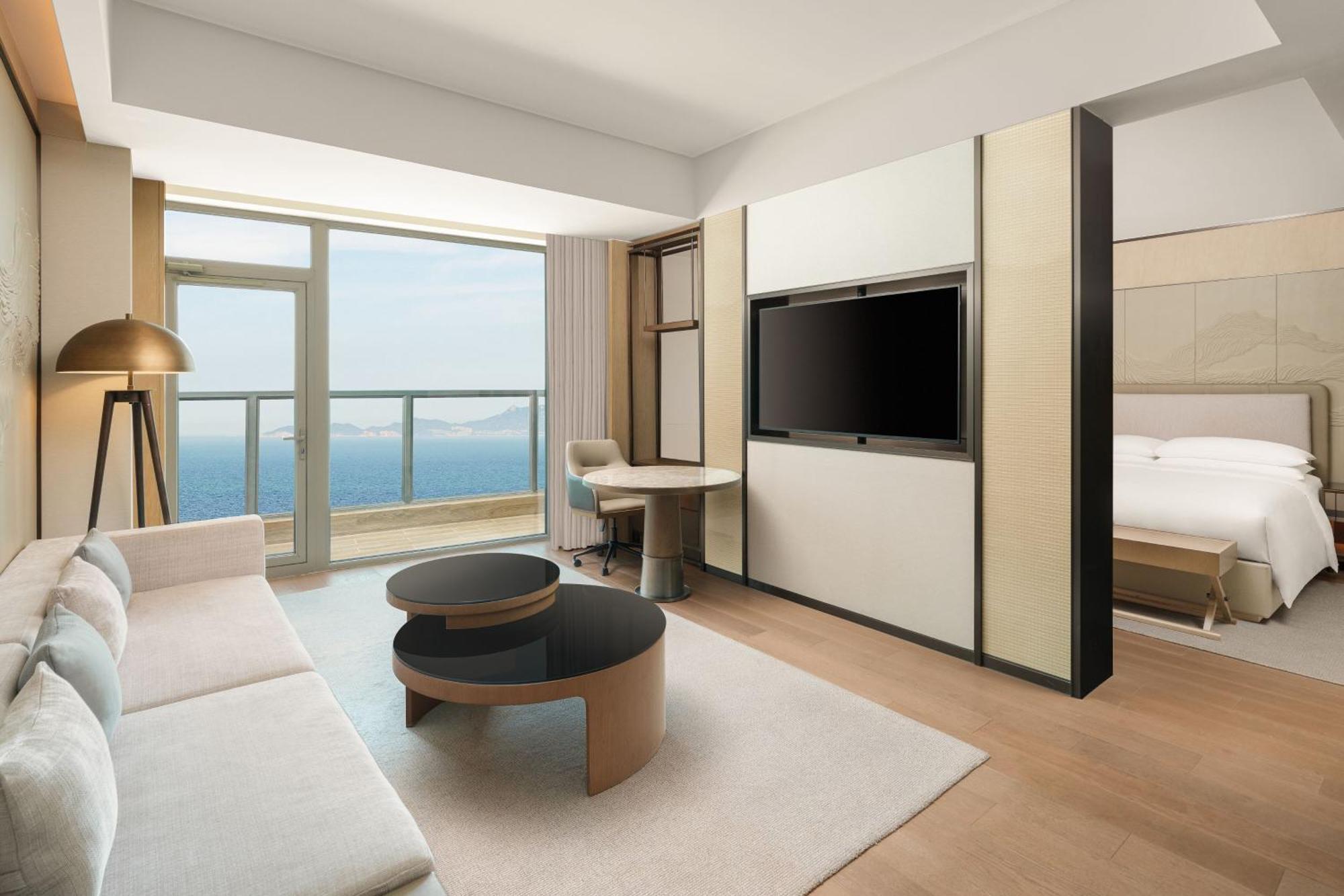 Yantai Marriott Hotel Buitenkant foto