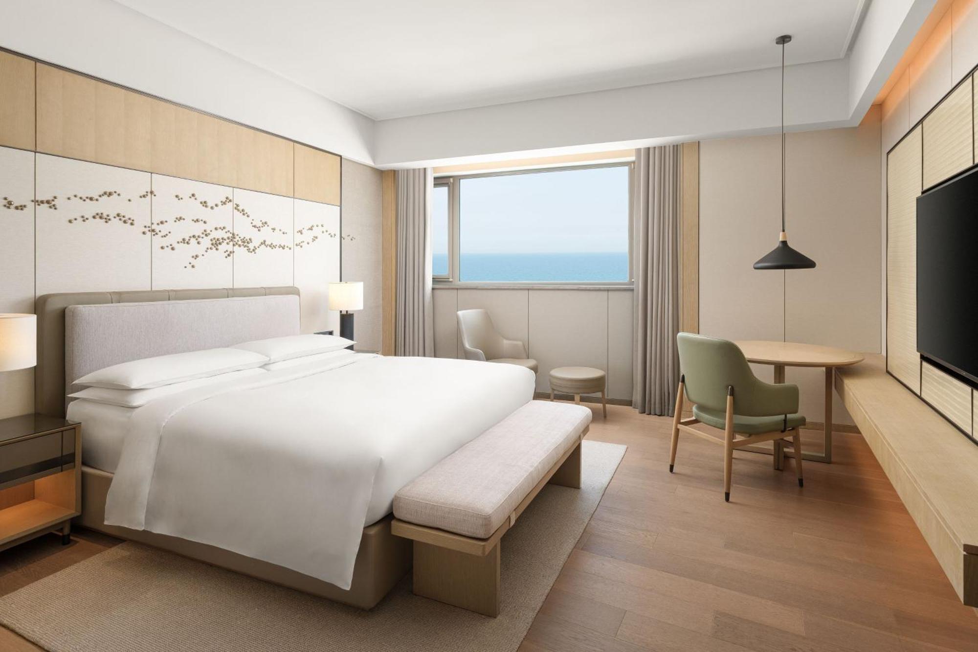 Yantai Marriott Hotel Buitenkant foto