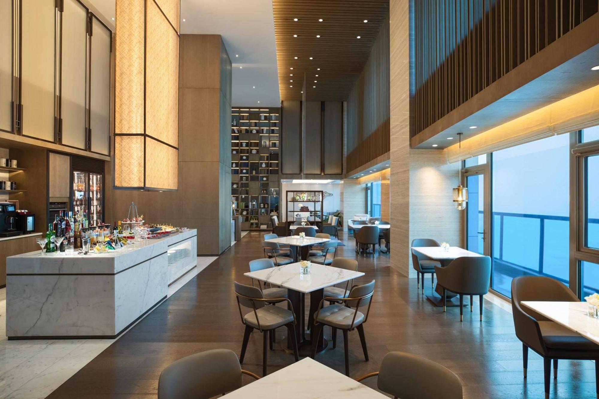 Yantai Marriott Hotel Buitenkant foto